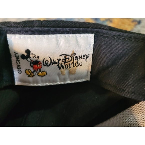 Walt Disney World Baseball Cap 3D Characters Spell Out Black Snapback Hat Adult - Picture 8 of 9